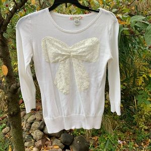 Love by Design good as new cotton sexy sweater